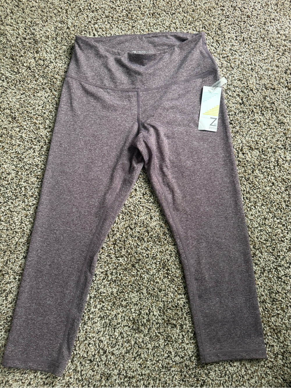 Zella Active high waist cropped Leggings size M